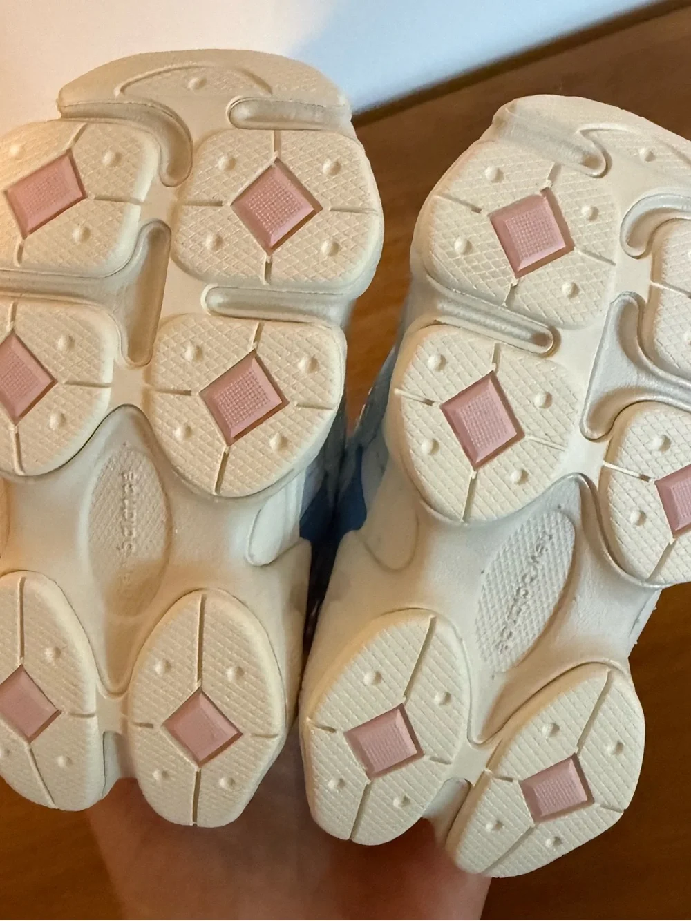 New Balance Kids Light Blue & Pink Chunky Athletic Sneakers